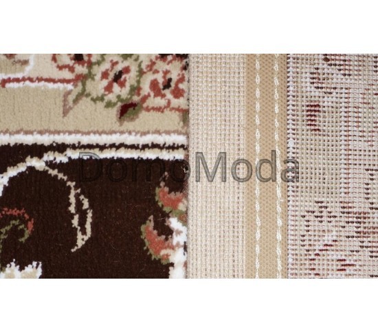 Высокоплотный ковер Royal Esfahan 3046A Brown-Cream Купить в интернет магазине ДомоМода фото 2 Высокоплотный ковер Royal Esfahan 3046A Brown-Cream - высокое качество по лучшей цене в Украине изображение 2.